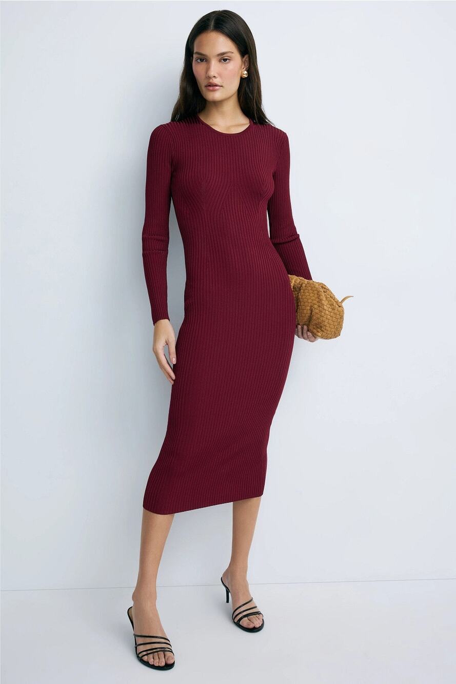 Adam Lippes x RTR - Geo Knit Midi Dress - Size Small